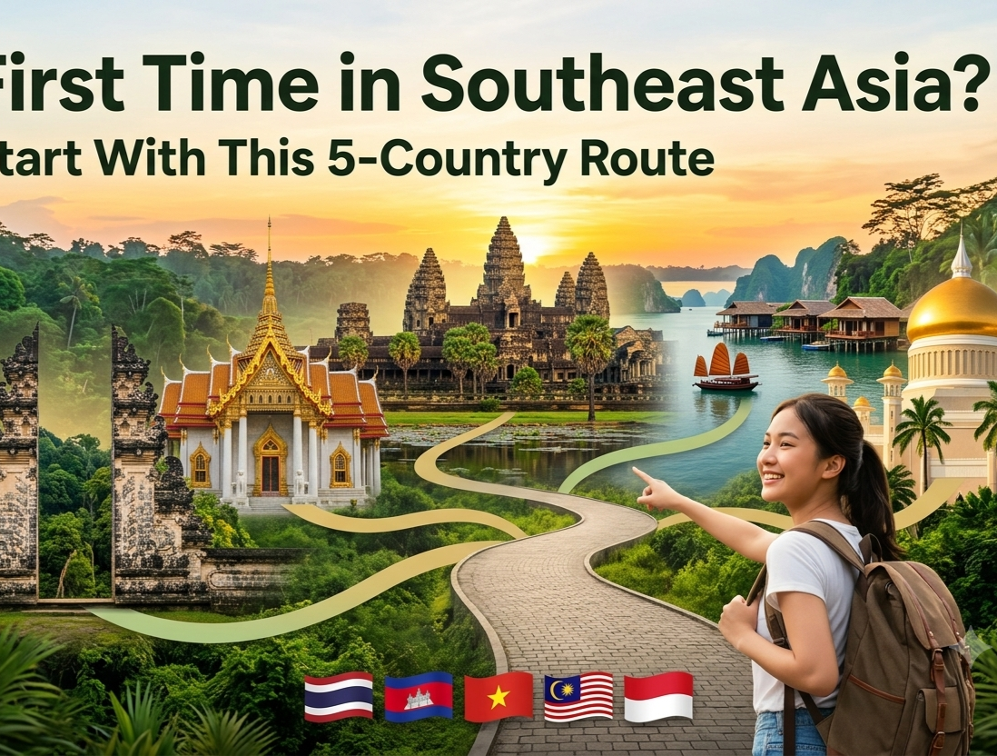 First Time in Southeast Asia? Start With This 5-Country Route