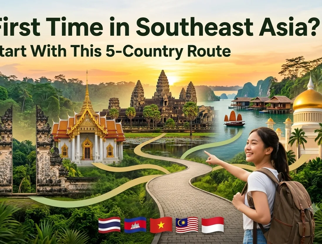 First Time in Southeast Asia? Start With This 5-Country Route