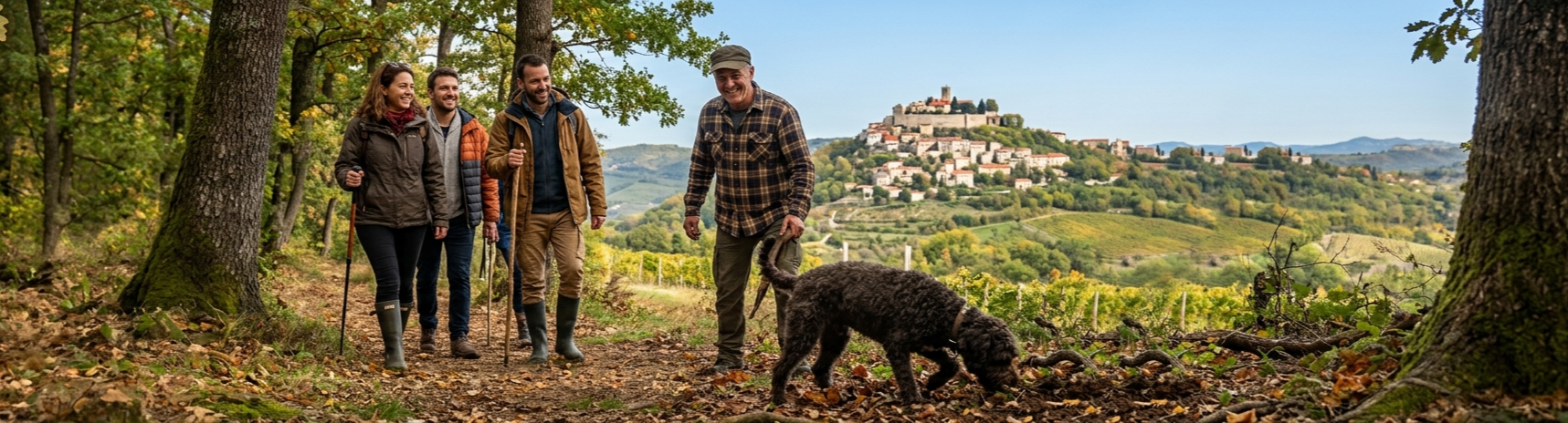 Motovun Truffle Hunting: A Private Day Trip from Ljubljana