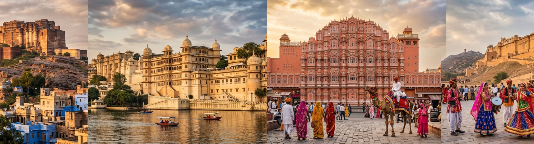 Complete Rajasthan Tour: Palaces, Forts & Deserts in 17 Days